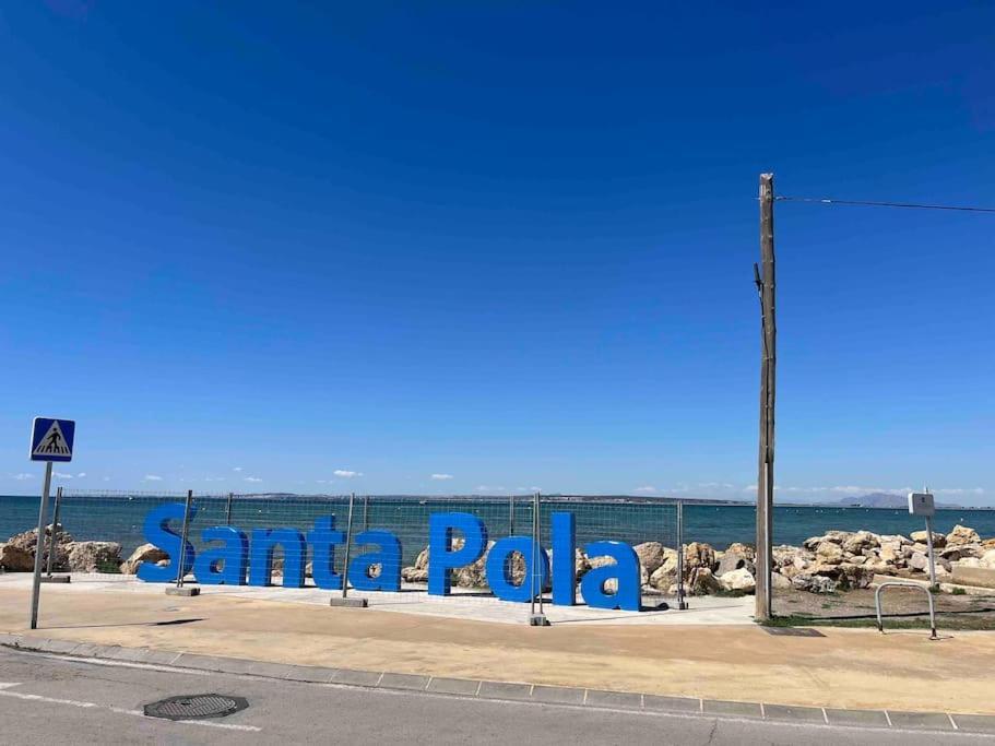 Apartamento Con Preciosas Vistas A Pie De Playa Santa Pola Zewnętrze zdjęcie